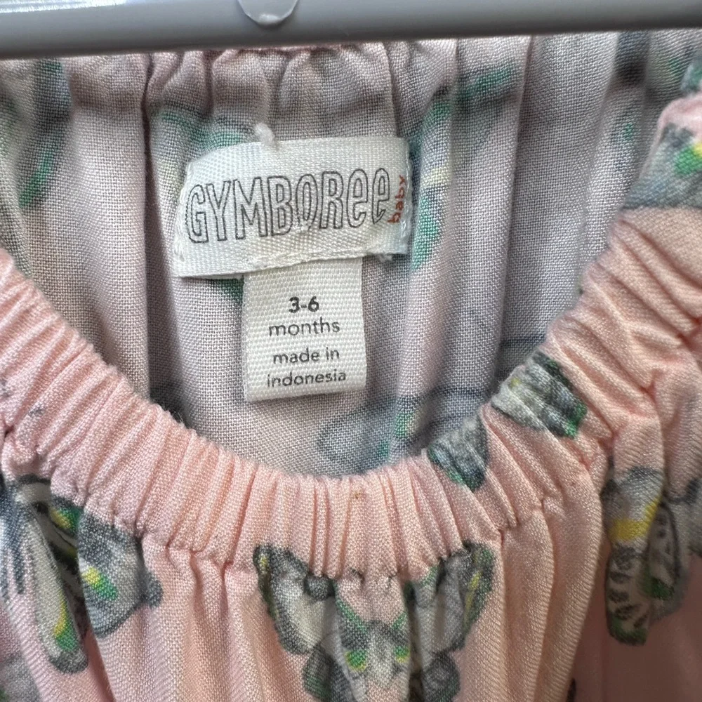 Gymboree‎ Pink butterfly jumpsuit